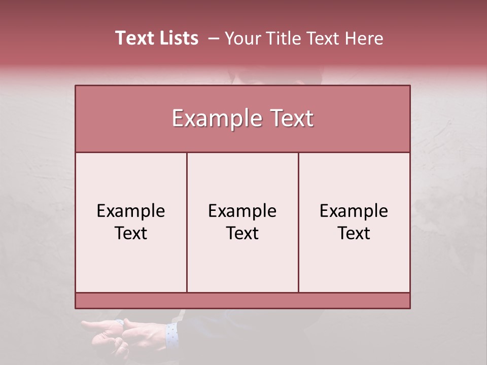 Male Cool One PowerPoint Template
