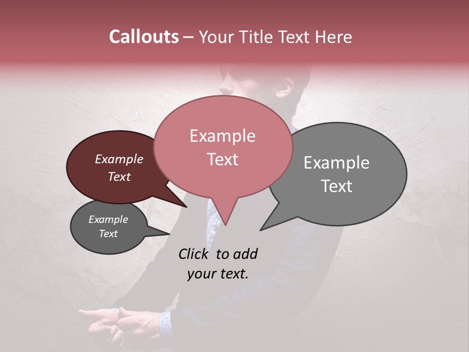 Male Cool One PowerPoint Template