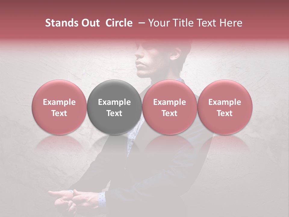 Male Cool One PowerPoint Template