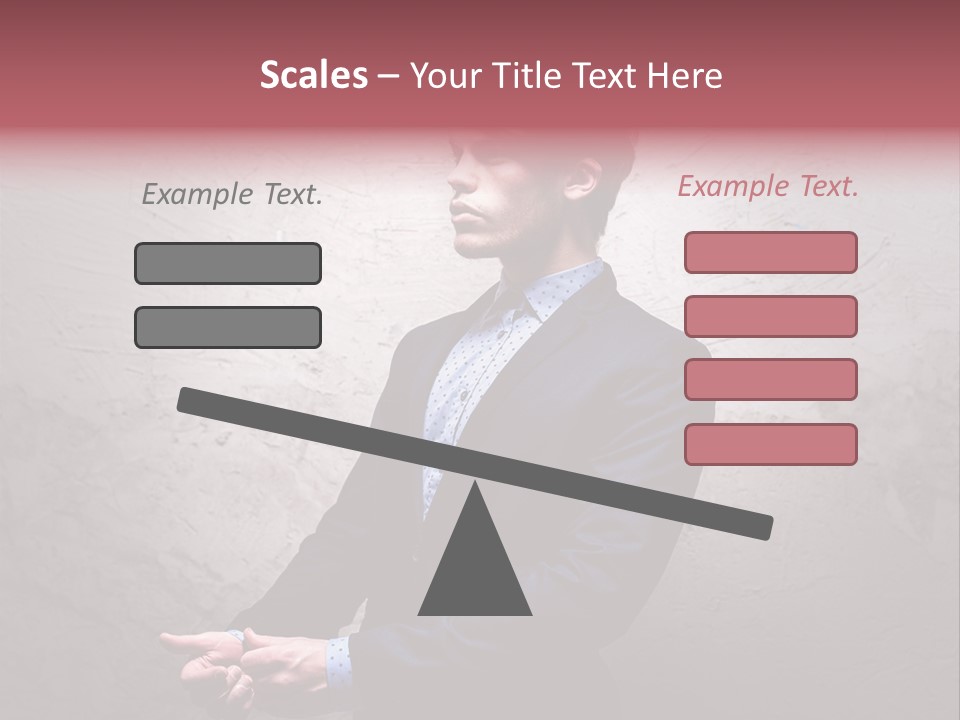 Male Cool One PowerPoint Template