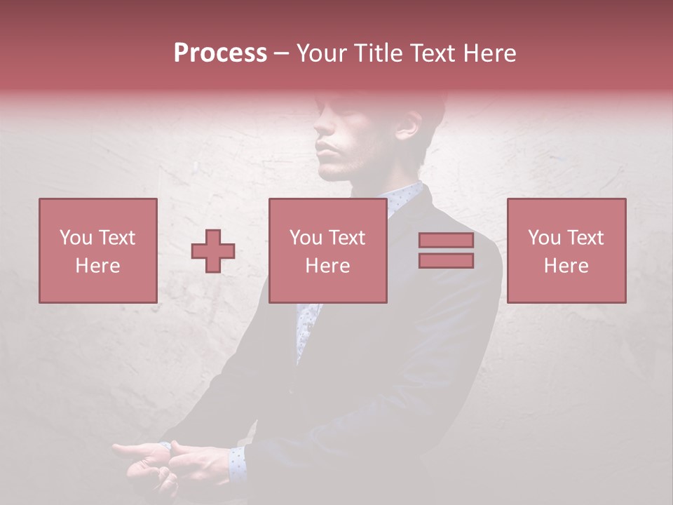 Male Cool One PowerPoint Template