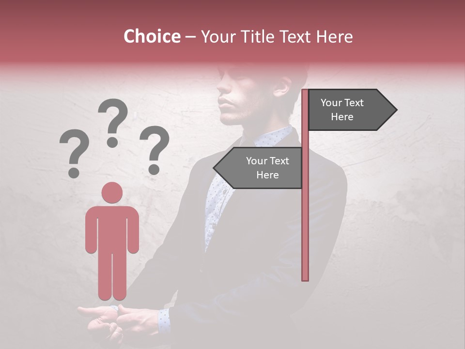 Male Cool One PowerPoint Template