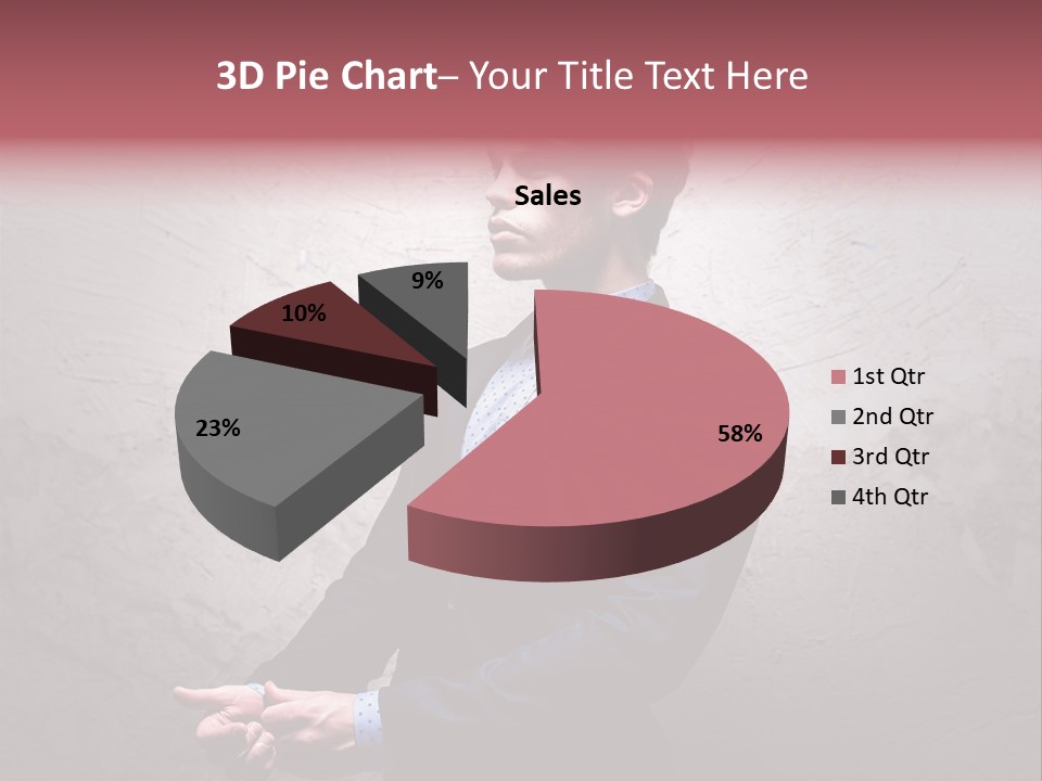 Male Cool One PowerPoint Template