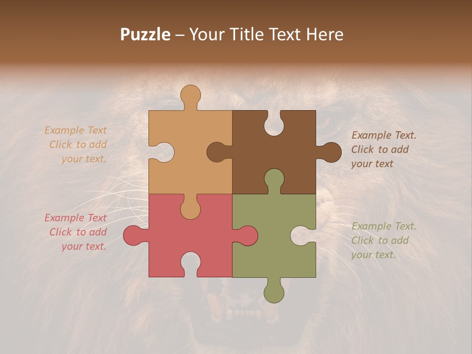 Wild Nature African PowerPoint Template