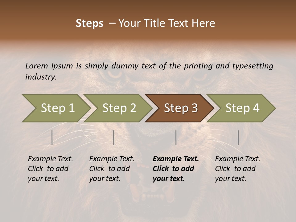Wild Nature African PowerPoint Template