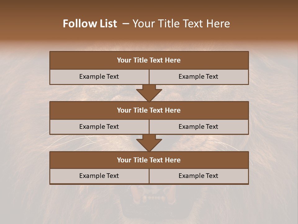 Wild Nature African PowerPoint Template
