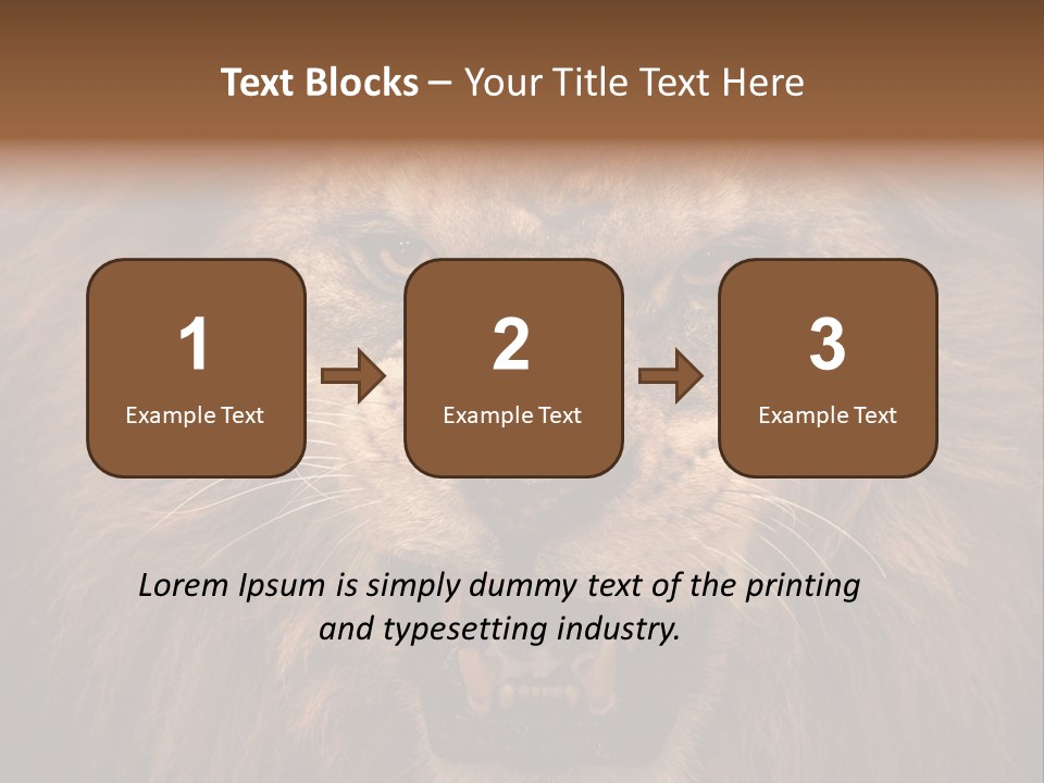 Wild Nature African PowerPoint Template