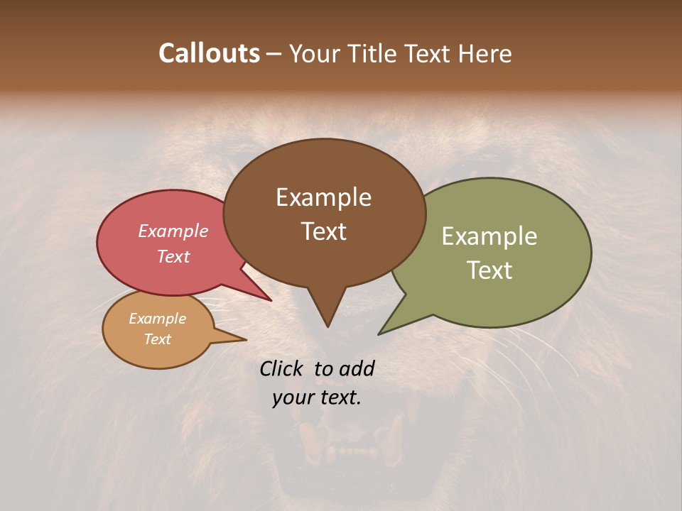 Wild Nature African PowerPoint Template