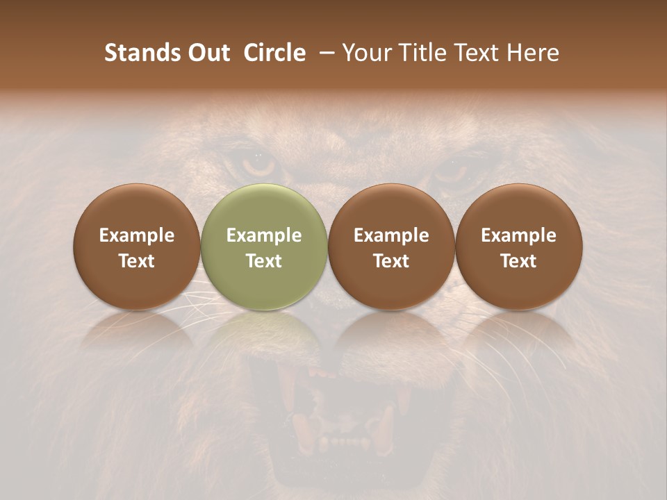 Wild Nature African PowerPoint Template