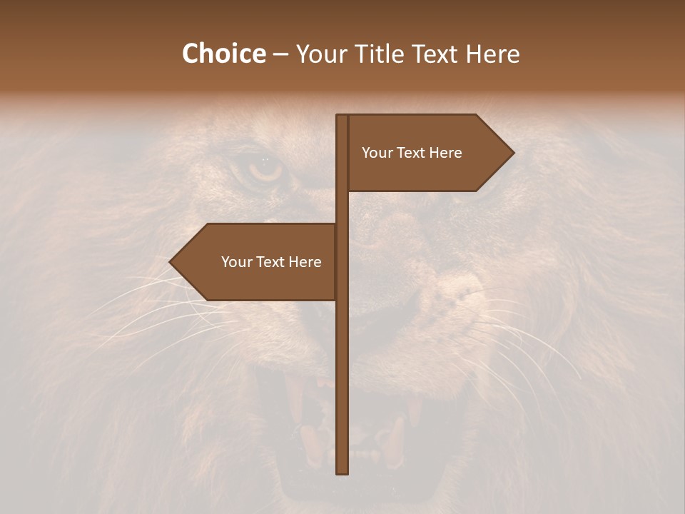 Wild Nature African PowerPoint Template