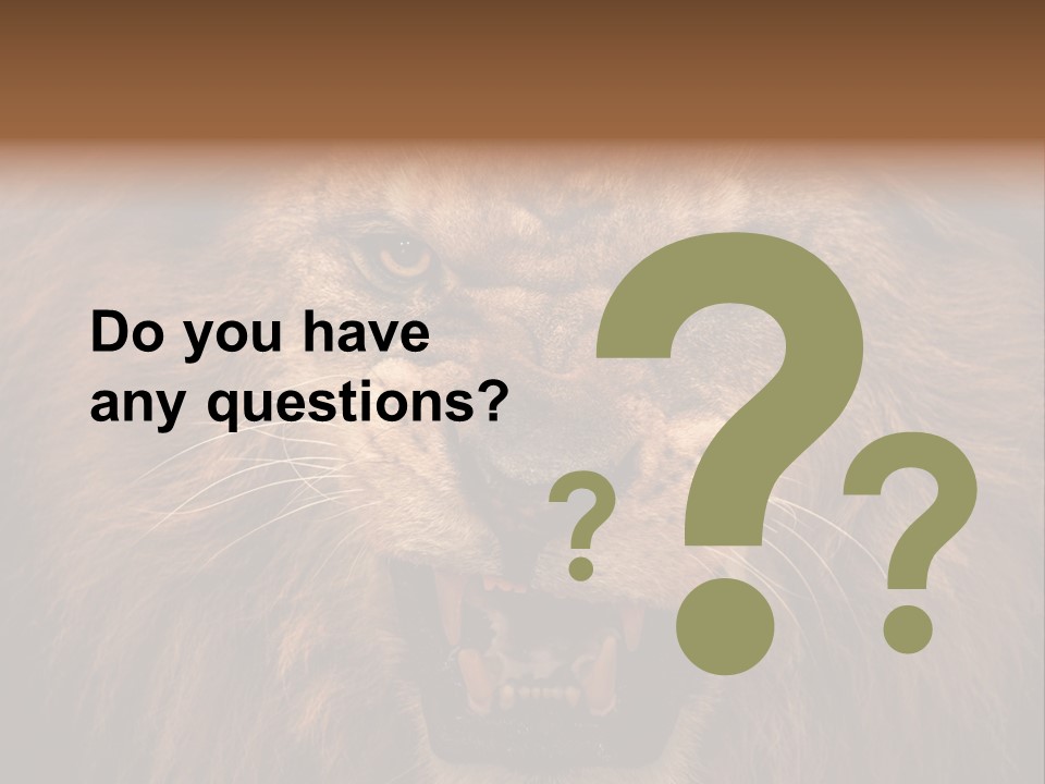 Wild Nature African PowerPoint Template