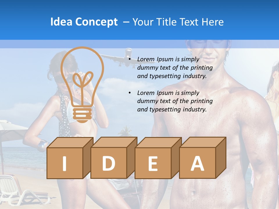 Thailand Asia Resort PowerPoint Template