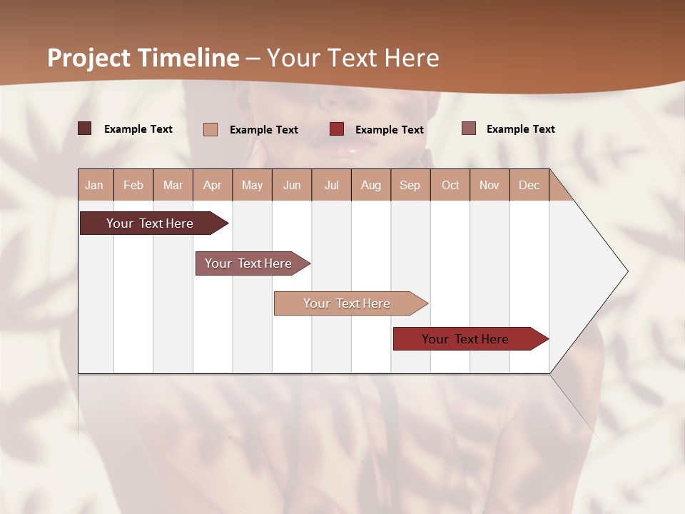 Elegance Pattern Lips PowerPoint Template