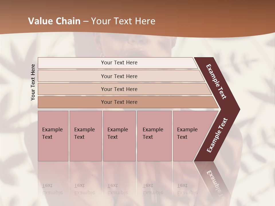 Elegance Pattern Lips PowerPoint Template