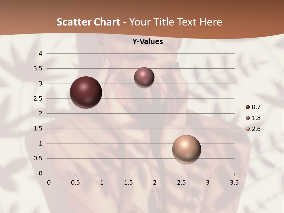 Elegance Pattern Lips PowerPoint Template