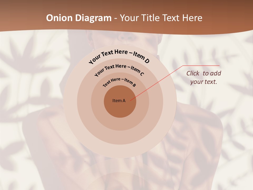 Elegance Pattern Lips PowerPoint Template