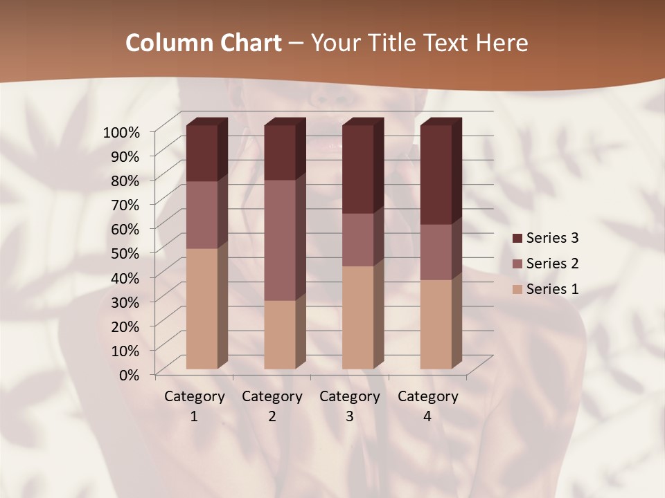 Elegance Pattern Lips PowerPoint Template