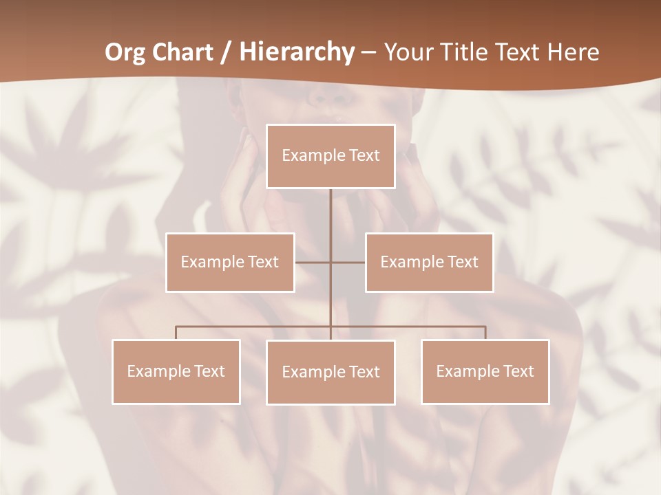 Elegance Pattern Lips PowerPoint Template