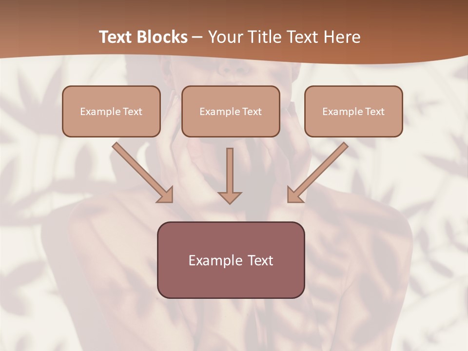 Elegance Pattern Lips PowerPoint Template