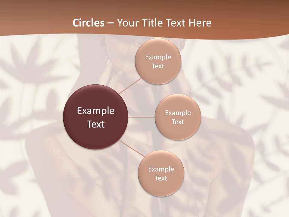 Elegance Pattern Lips PowerPoint Template