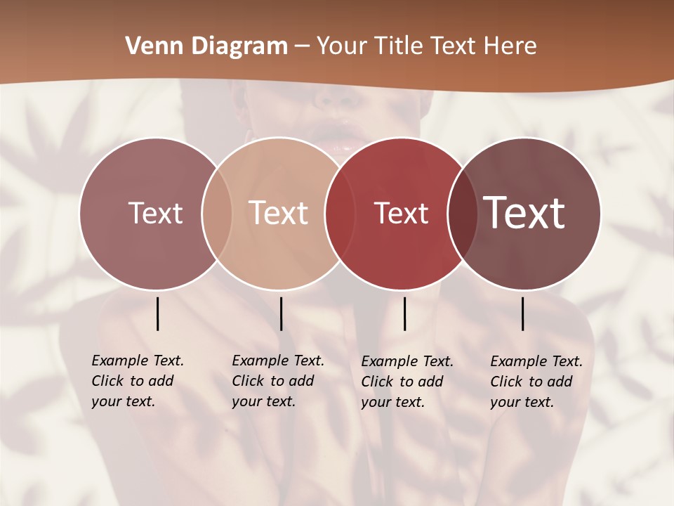 Elegance Pattern Lips PowerPoint Template