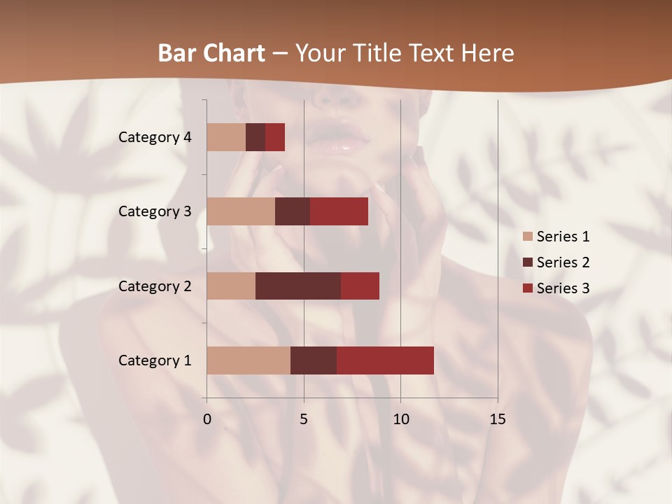 Elegance Pattern Lips PowerPoint Template