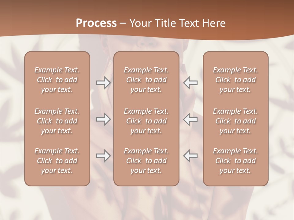 Elegance Pattern Lips PowerPoint Template