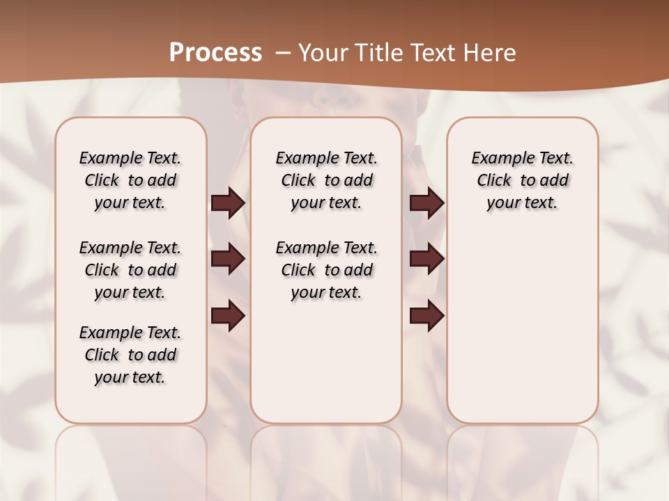 Elegance Pattern Lips PowerPoint Template