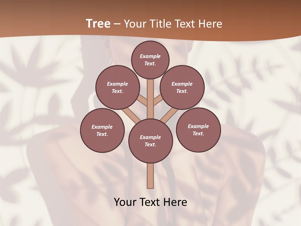 Elegance Pattern Lips PowerPoint Template