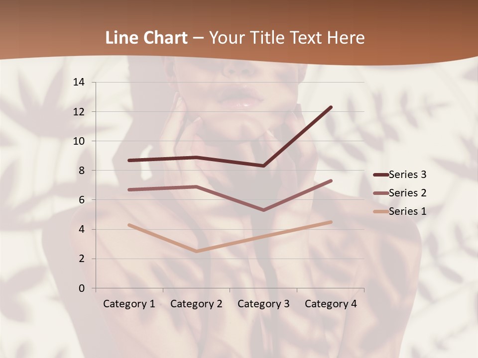 Elegance Pattern Lips PowerPoint Template