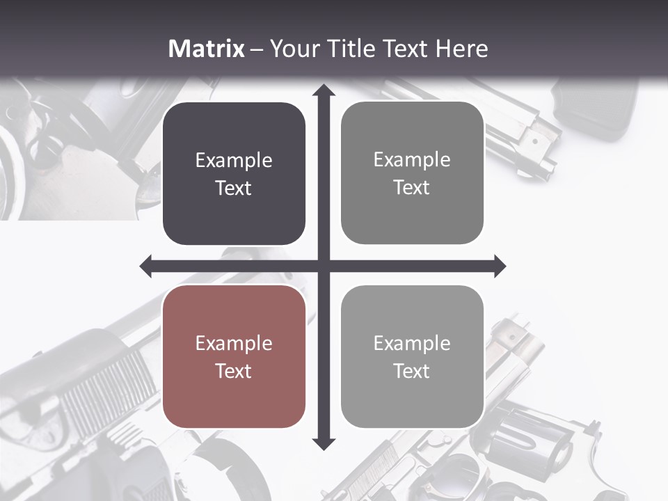 Protection Dangerous Bullet PowerPoint Template