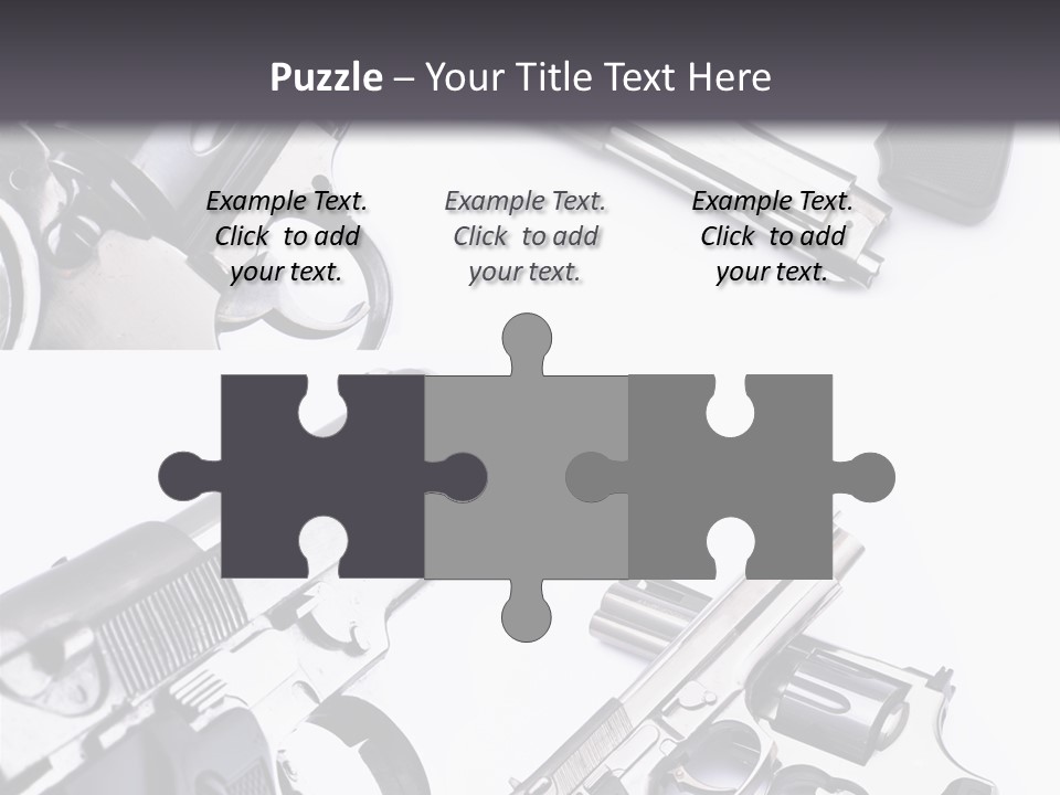 Protection Dangerous Bullet PowerPoint Template