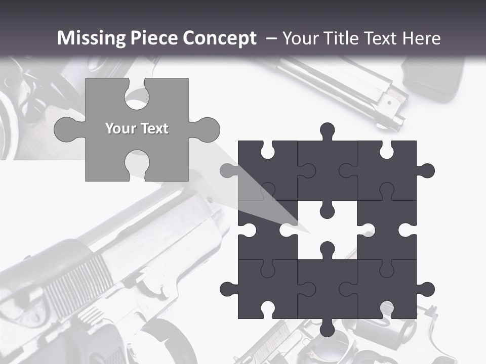 Protection Dangerous Bullet PowerPoint Template