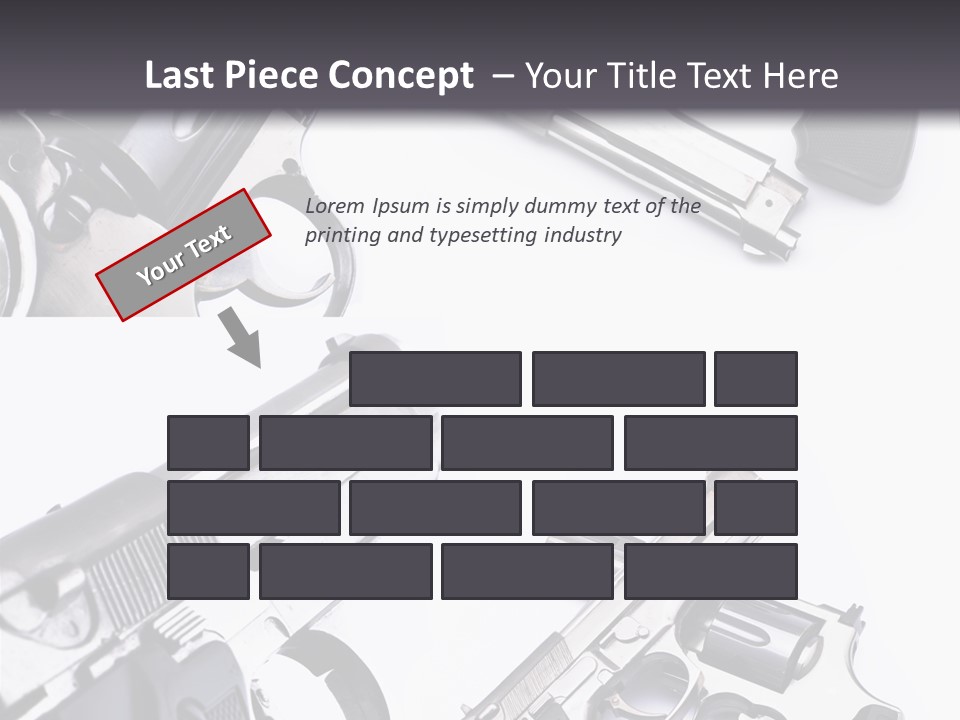 Protection Dangerous Bullet PowerPoint Template