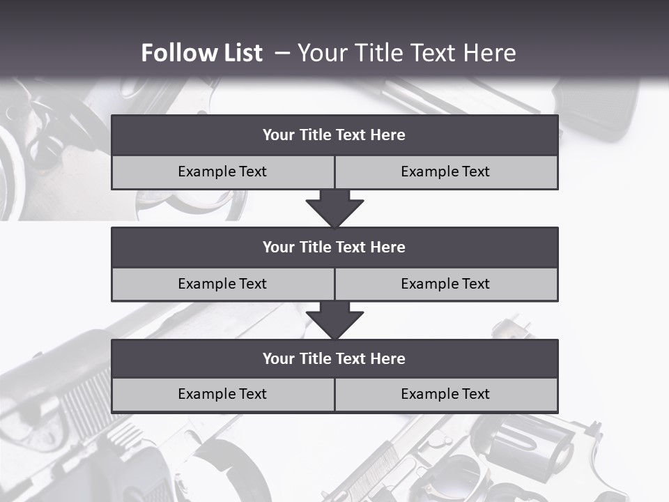 Protection Dangerous Bullet PowerPoint Template