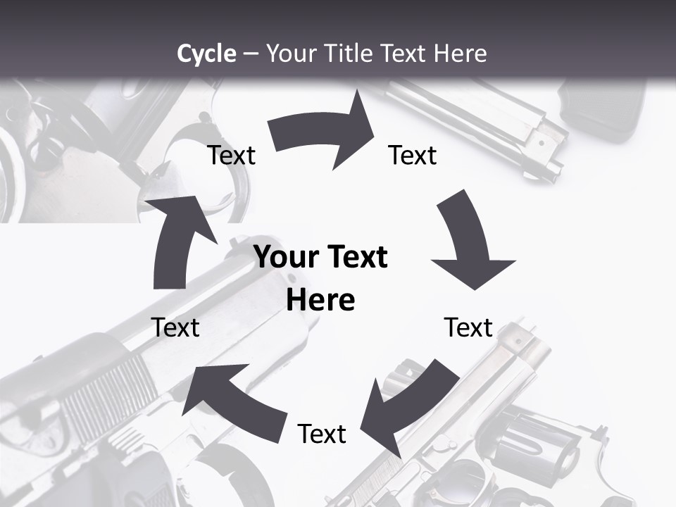Protection Dangerous Bullet PowerPoint Template