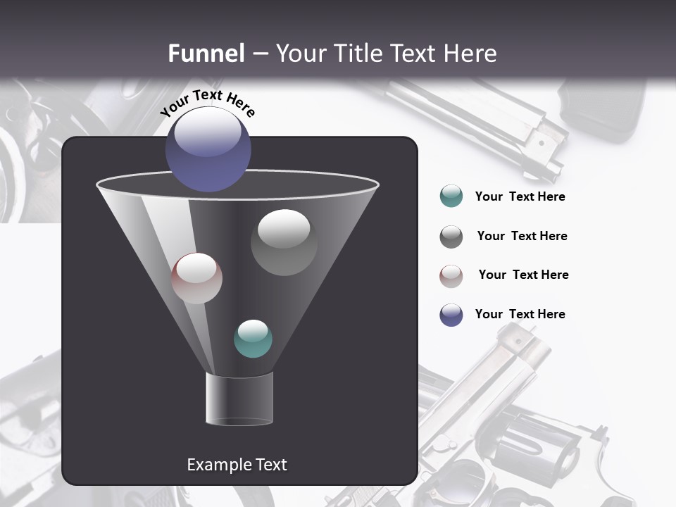 Protection Dangerous Bullet PowerPoint Template