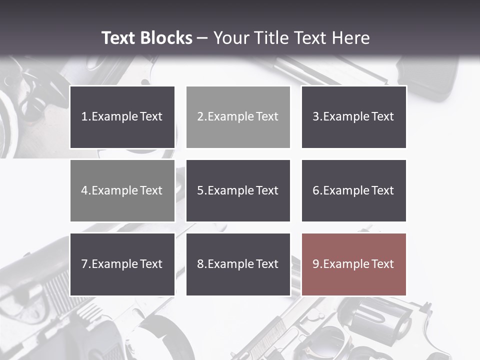 Protection Dangerous Bullet PowerPoint Template