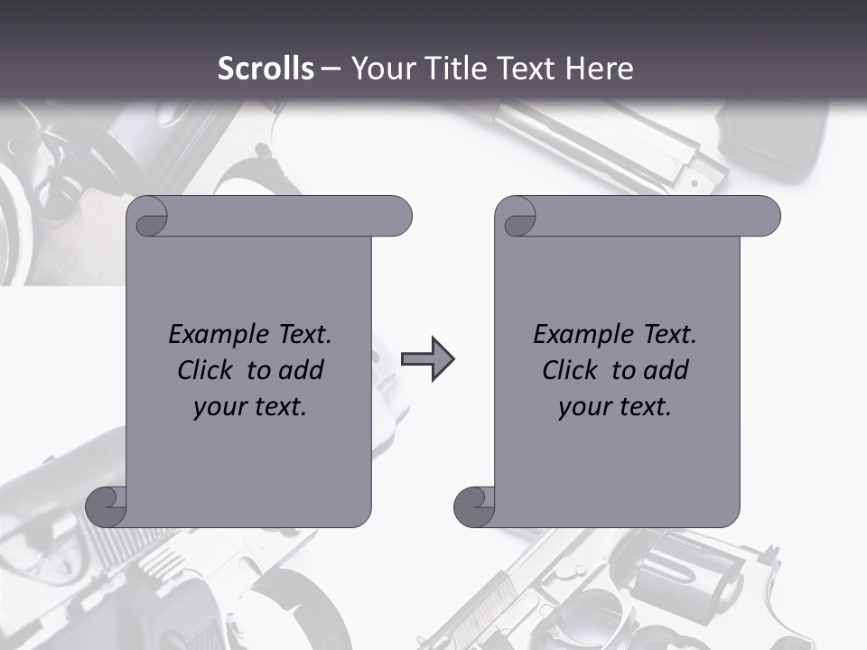 Protection Dangerous Bullet PowerPoint Template