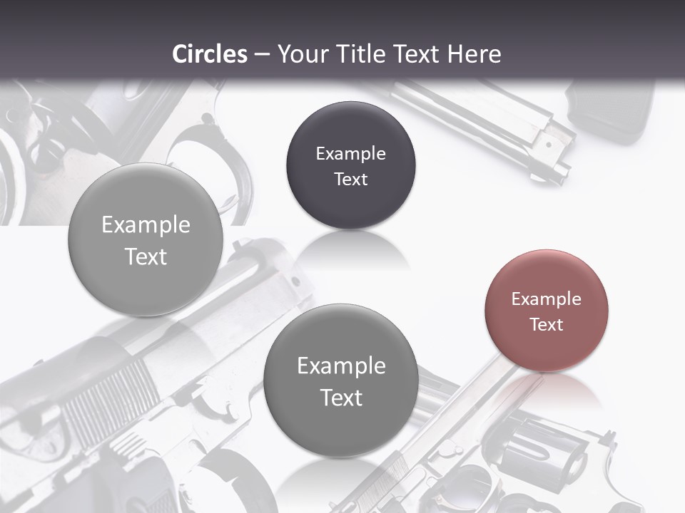 Protection Dangerous Bullet PowerPoint Template