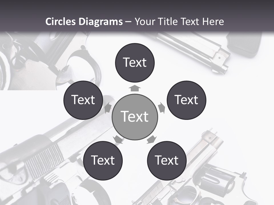 Protection Dangerous Bullet PowerPoint Template