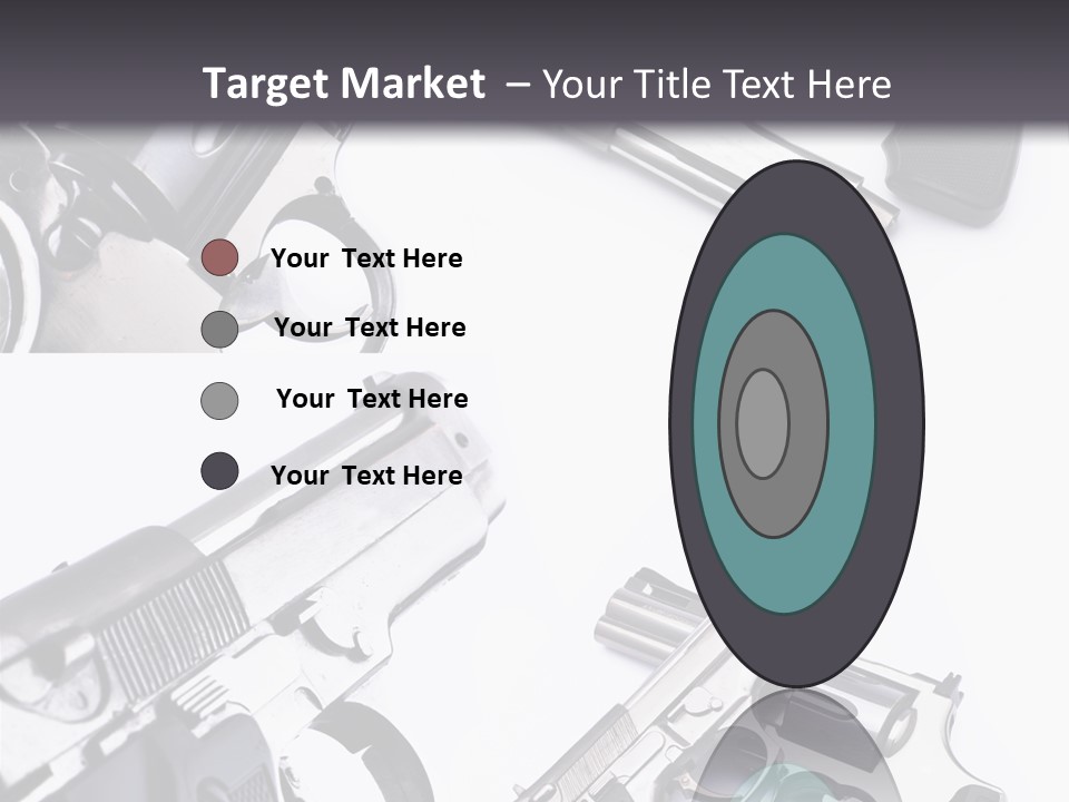 Protection Dangerous Bullet PowerPoint Template