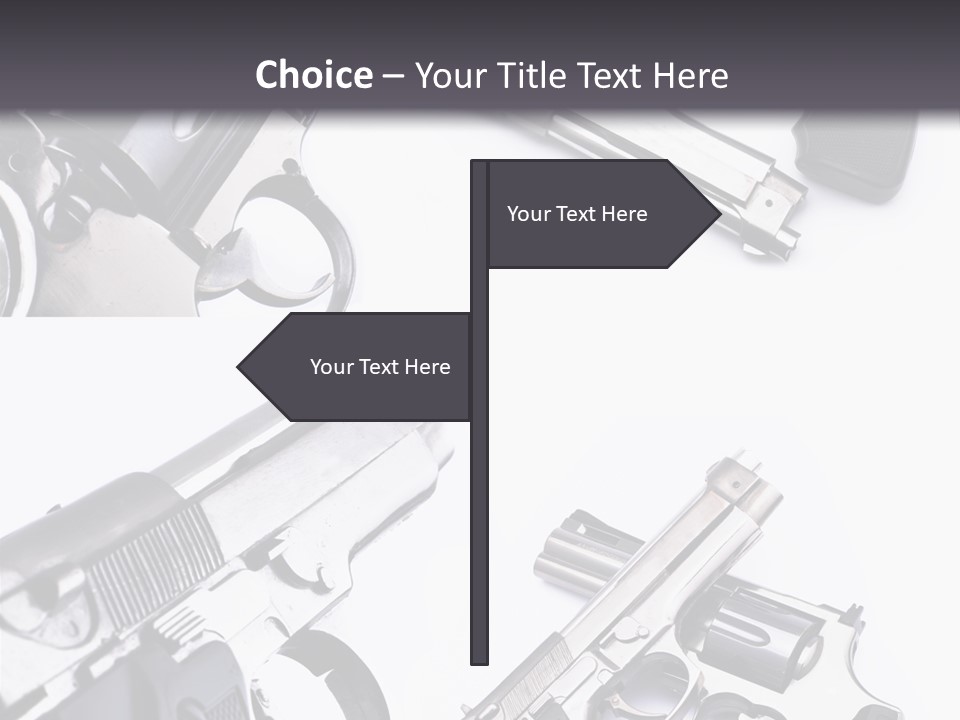 Protection Dangerous Bullet PowerPoint Template