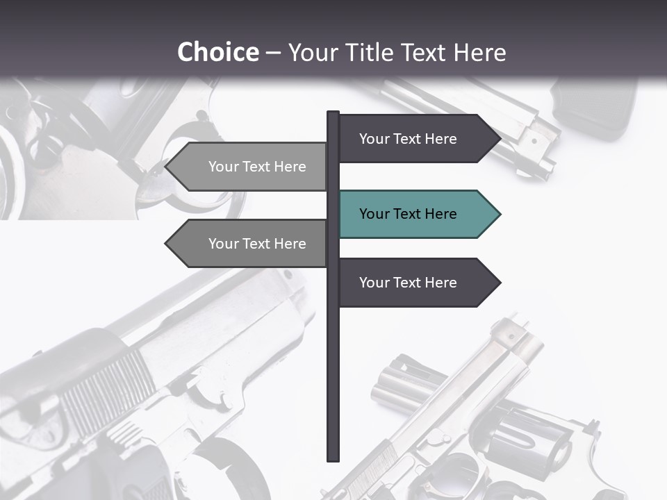 Protection Dangerous Bullet PowerPoint Template