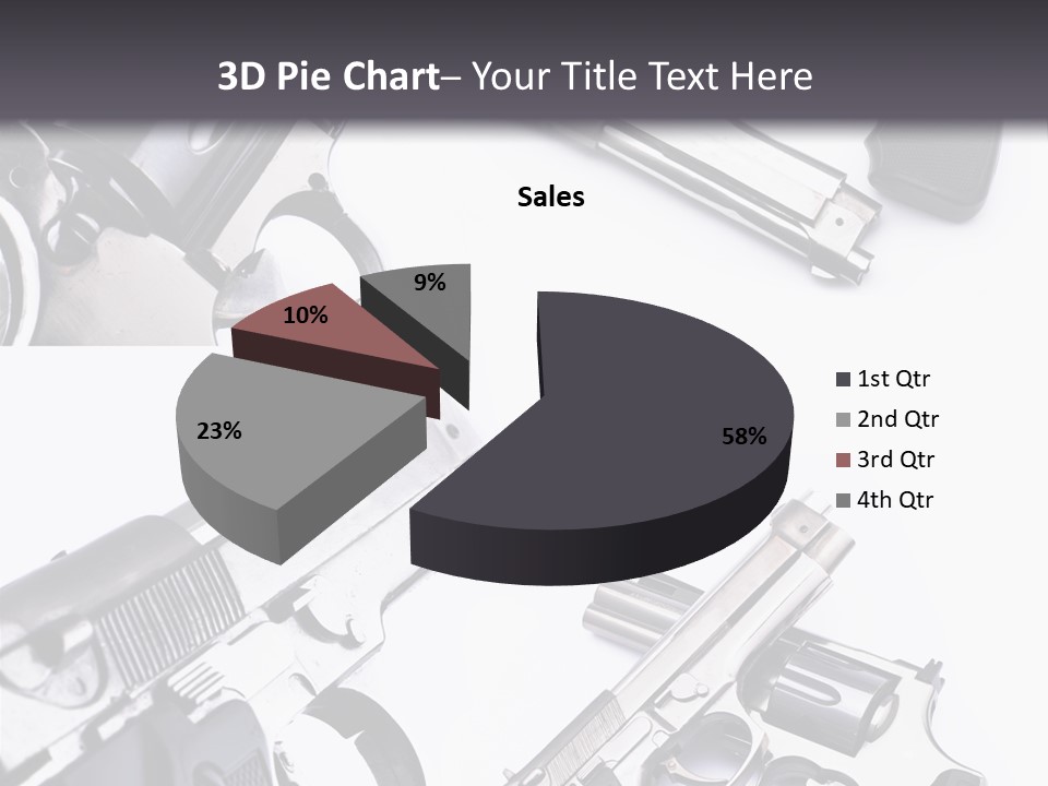 Protection Dangerous Bullet PowerPoint Template