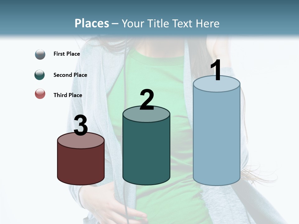 Caucasian Joyful People PowerPoint Template