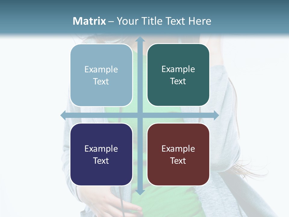 Caucasian Joyful People PowerPoint Template