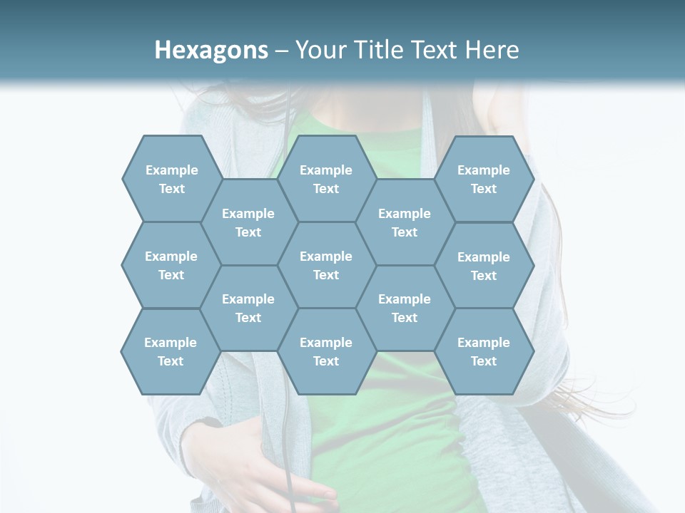 Caucasian Joyful People PowerPoint Template