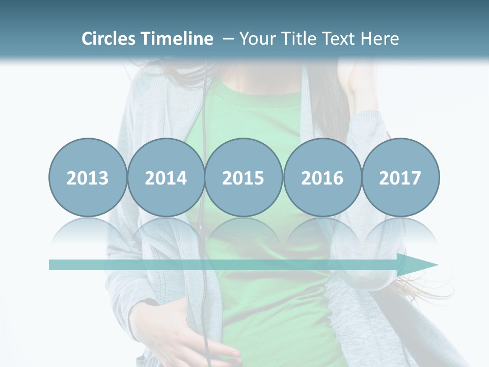 Caucasian Joyful People PowerPoint Template