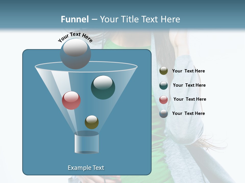 Caucasian Joyful People PowerPoint Template